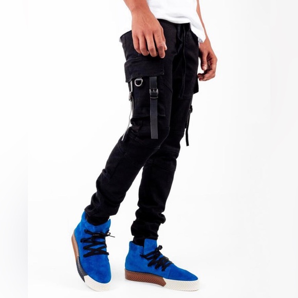 THRT DENIM PRIVE BLACK SKINNY JEANS - Picture 3 of 4